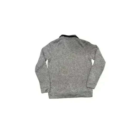 Eddie Bauer Radiator Fleece Snap-front Gray Pullover - Men’s Sz Medium - Picture 2 of 2